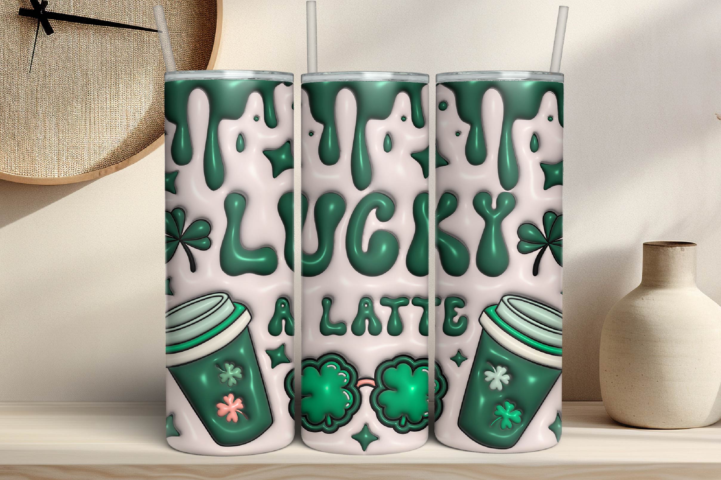 3D St Patrick's Tumbler Bundle 3 - CraftNest - Digital Crafting and Art