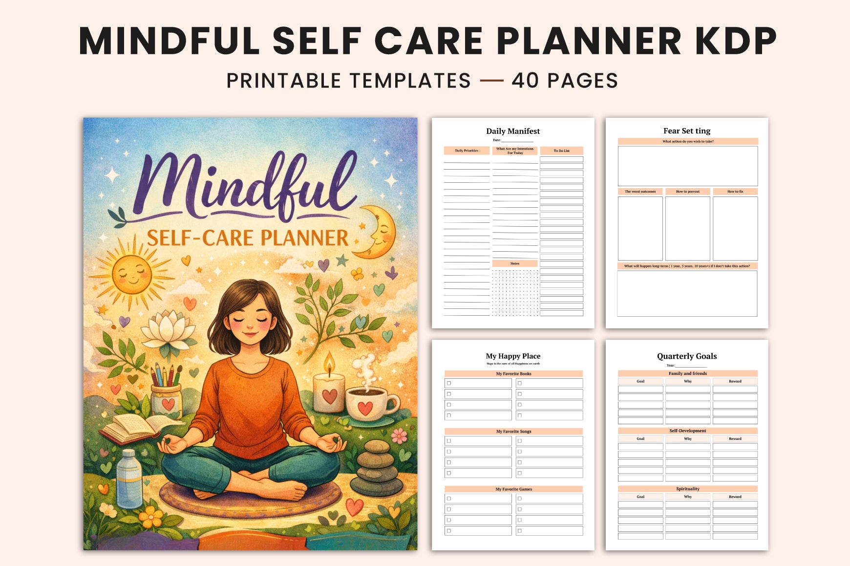 Mindful Self-Care Planner