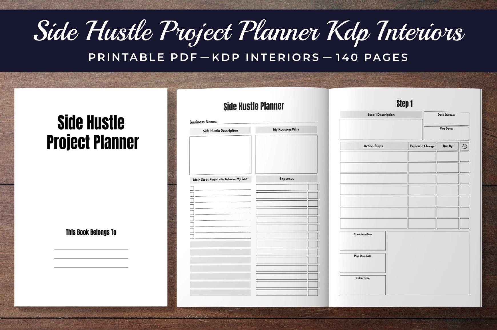 Side Hustle Project Planner