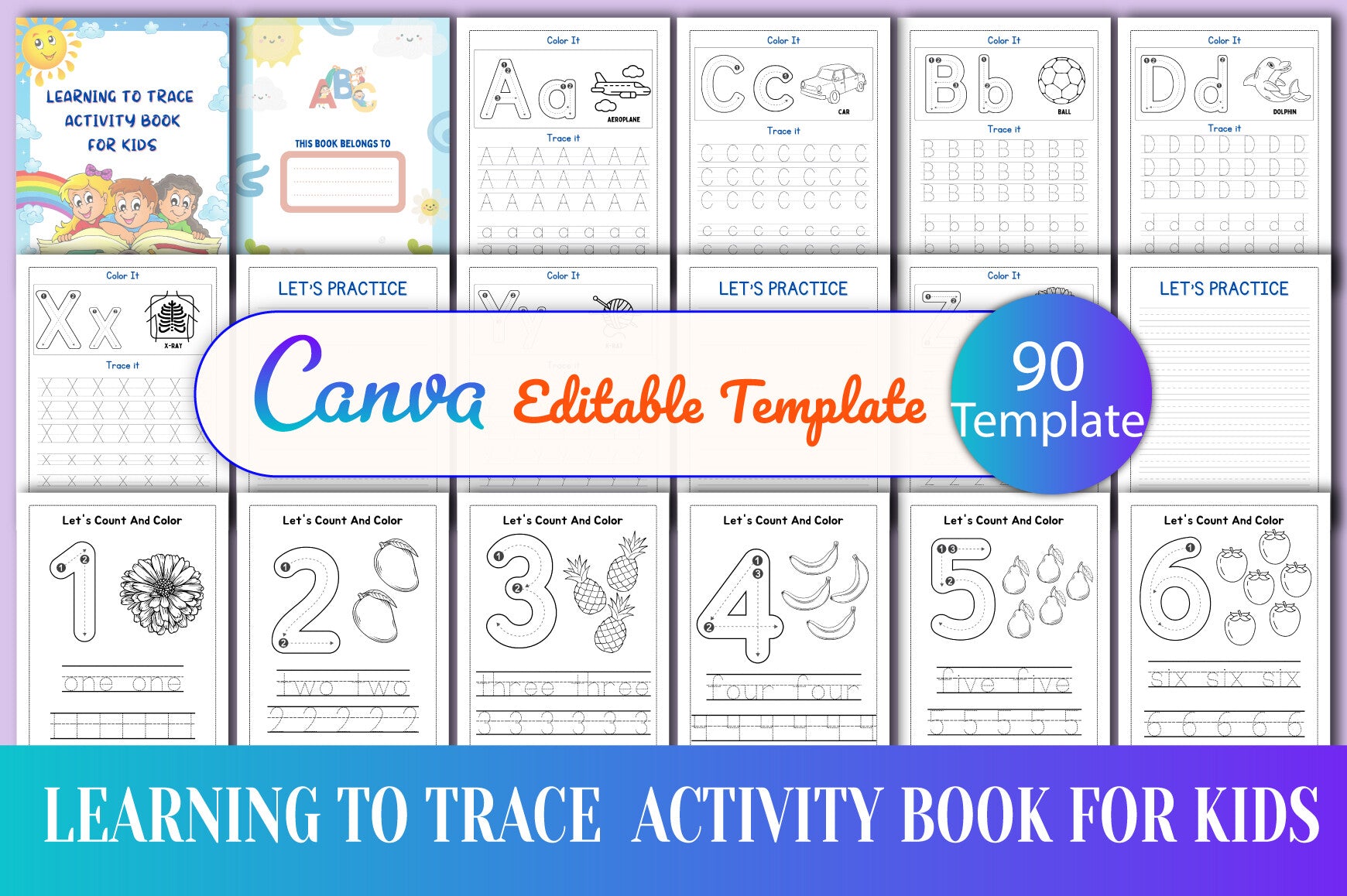 Learning to Trace Activity Planner for Kids