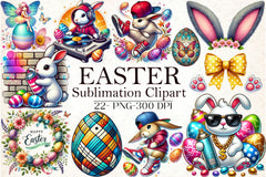 Easter Clipart Bundle 5 - CraftNest - Digital Crafting and Art