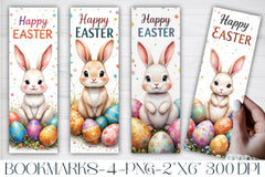 Happy Easter Bookmark Journal - CraftNest - Digital Crafting and Art