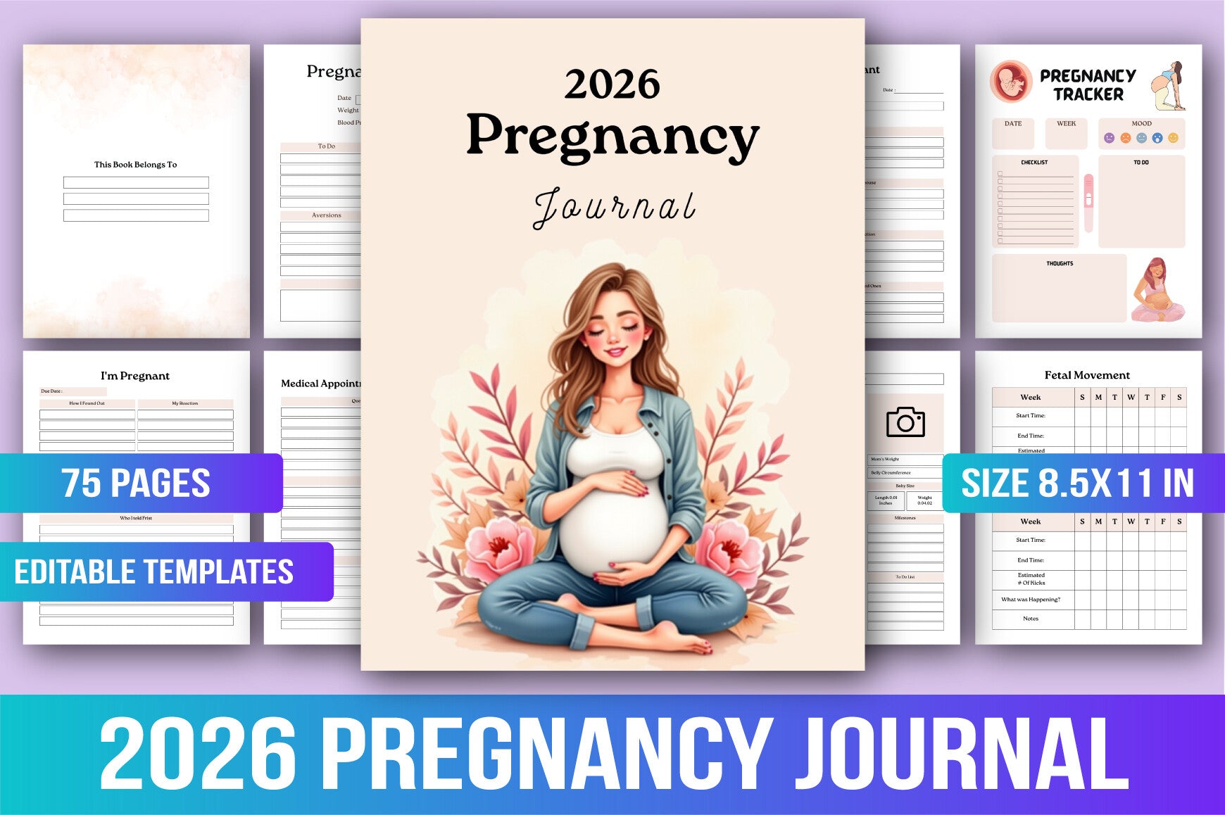 Pregnancy Journal: A Keepsake for Expecting Mothers