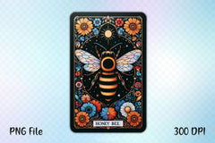 Honey Bee Tarot Card Clipart Bundle 11 - CraftNest - Digital Crafting and Art