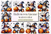 Cute Halloween Gnome Clipart Bundle