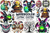 Gothic Easter Clipart Bundle 1