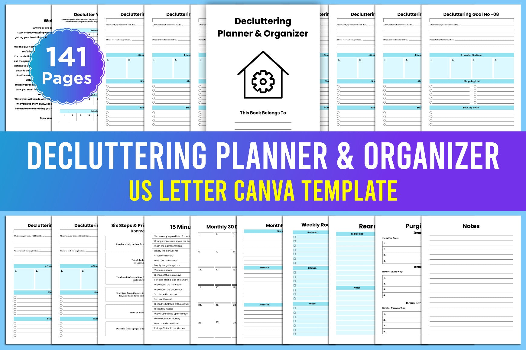 Decluttering Planner