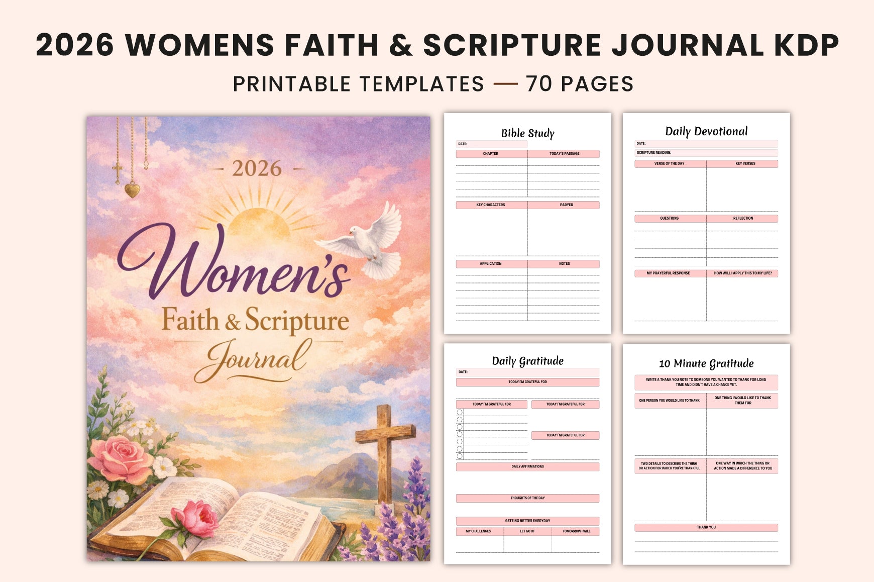 Women's Faith Scripture Journal