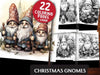 Christmas Gnomes Coloring Books