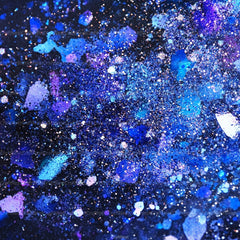 Blue Holographic Glitter Digital Paper - CraftNest - Digital Crafting and Art