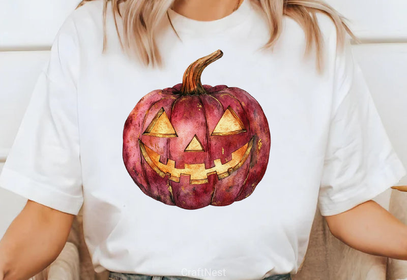 Burgundy Halloween Clipart Bundle - CraftNest - Digital Crafting and Art