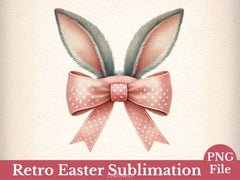 Retro Easter Clipart Bundle 2 - CraftNest - Digital Crafting and Art