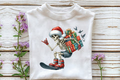 Christmas Skeletons Clipart Bundle - CraftNest - Digital Crafting and Art