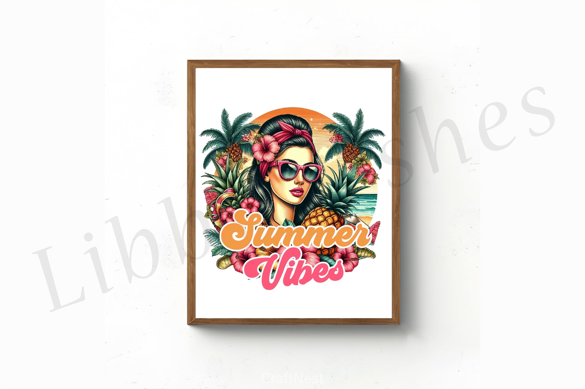 Summer Vibes Clipart Bundle 4 - CraftNest - Digital Crafting and Art