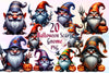 Halloween Scary Gnome Clipart Bundle 2