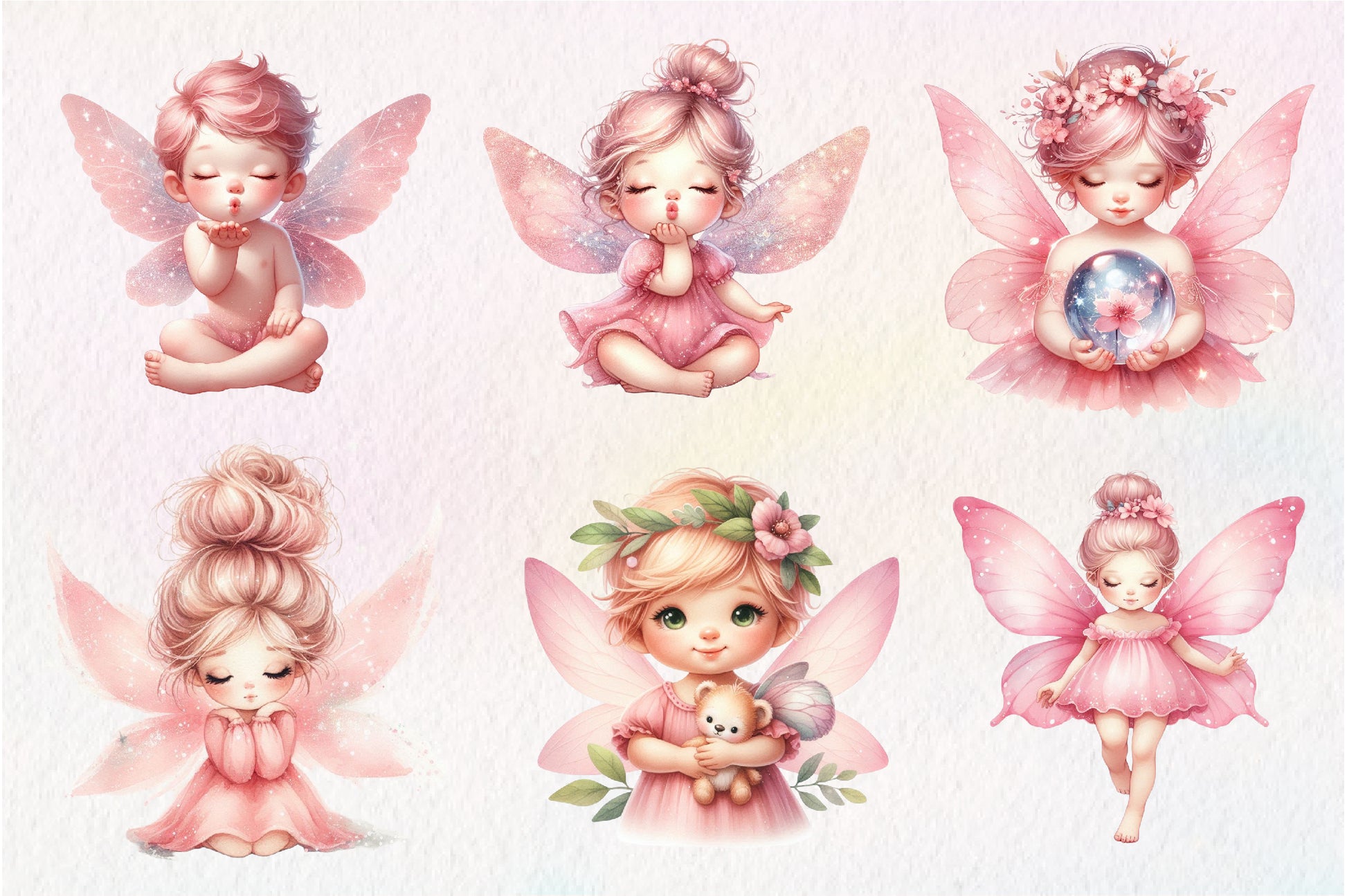 Fairy Garden Clipart Bundle 1 - CraftNest - Digital Crafting and Art