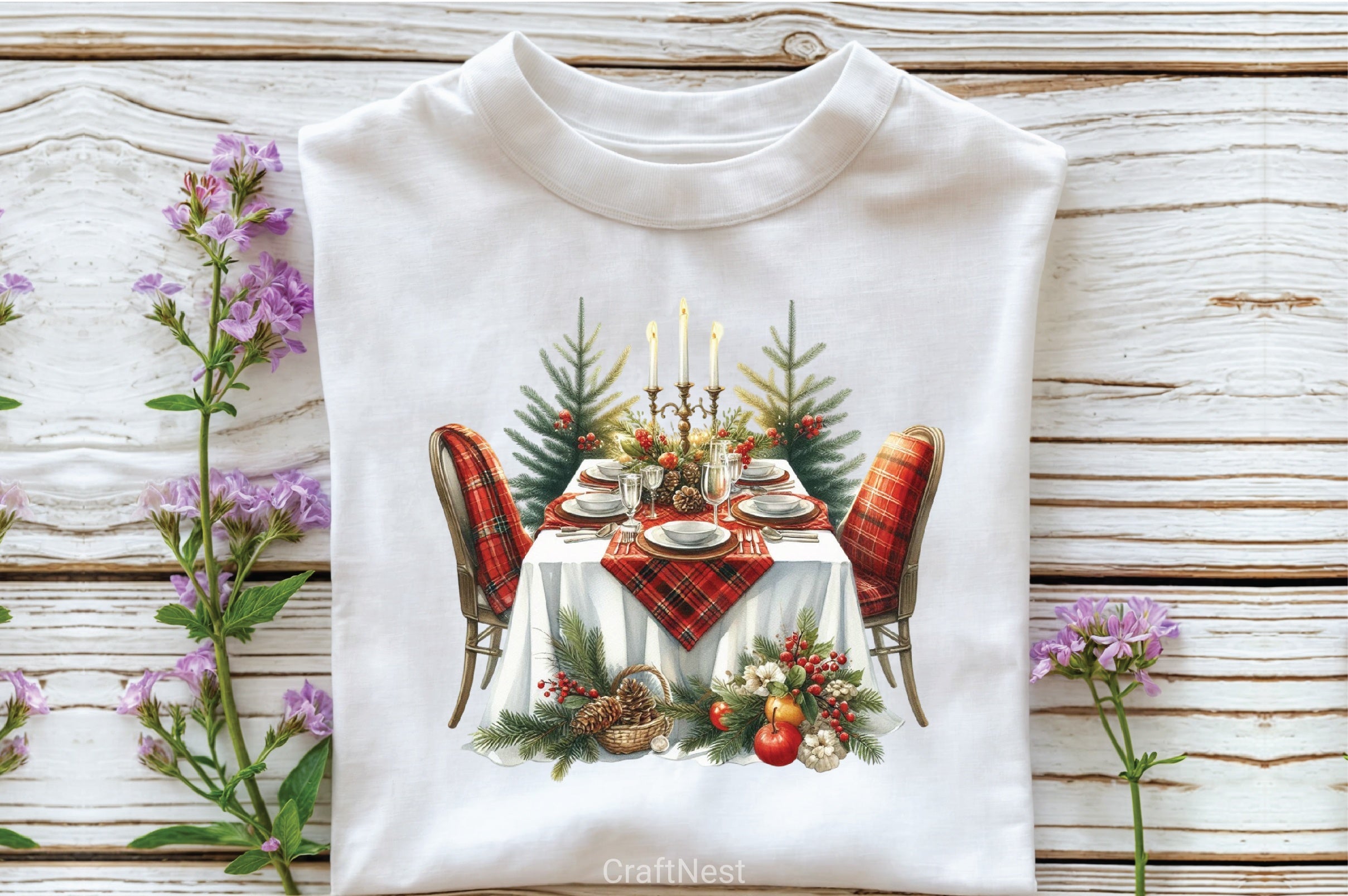 Classic Christmas Clipart Bundle 1 - CraftNest - Digital Crafting and Art