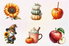 Autumn Clipart Bundle - CraftNest - Digital Crafting and Art