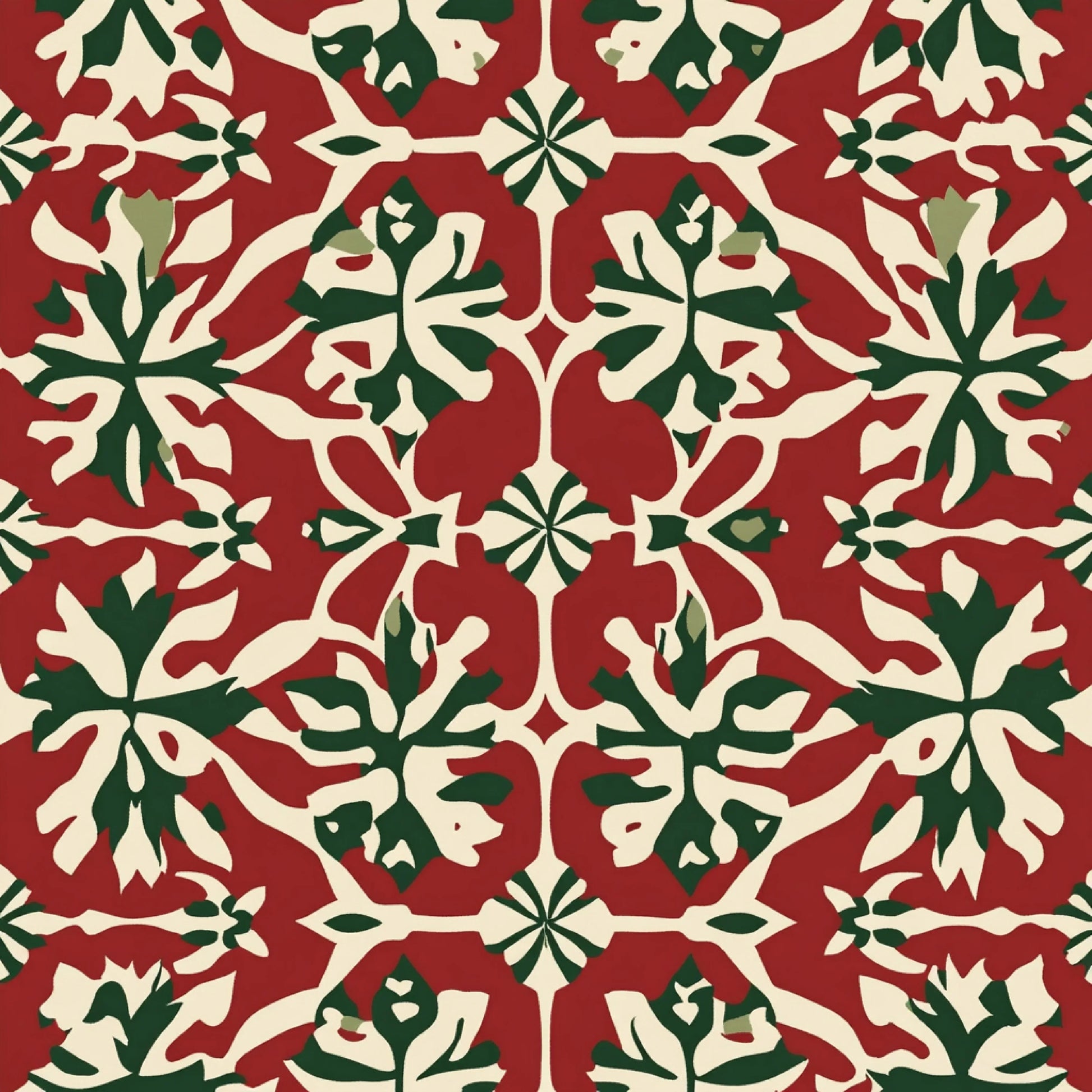 Red Green Christmas Patterns Clipart Bundle - CraftNest - Digital Crafting and Art