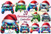 Christmas Game Controller Clipart Bundle