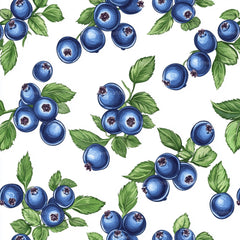 Blueberry Seamless Pattern Papers Digital - CraftNest - Digital Crafting and Art
