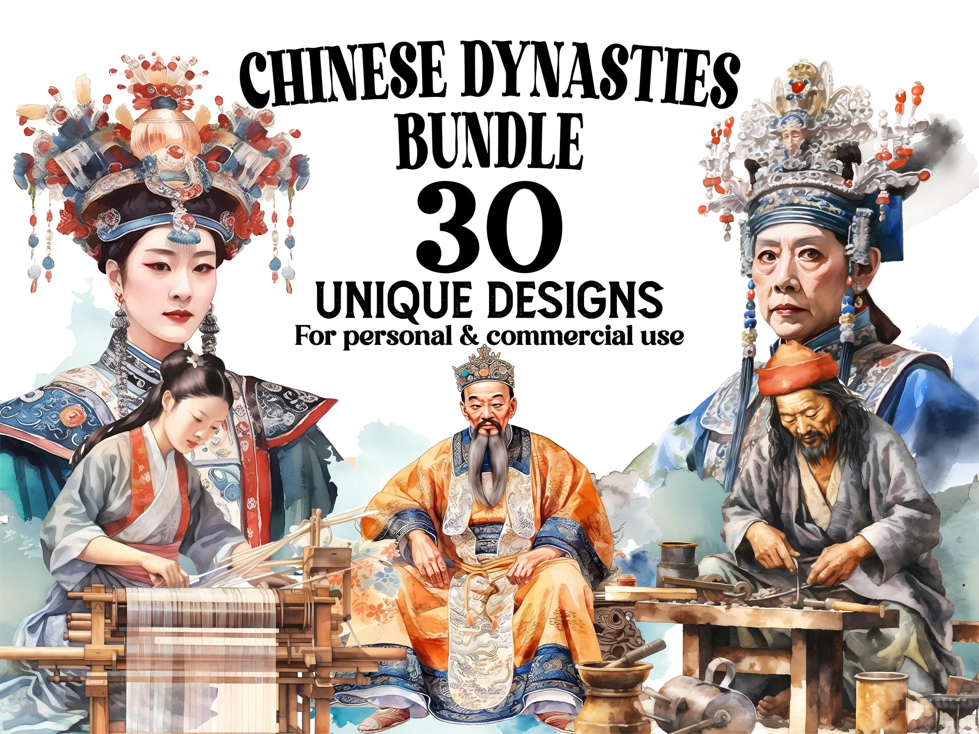 Chinese Dynasties Clipart - CraftNest