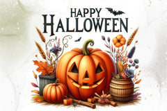 Cute Halloween Clipart Bundle 33 - CraftNest - Digital Crafting and Art