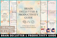Brain Declutter: Ultimate Productivity Guide - CraftNest - Digital Crafting and Art