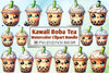 Kawaii Boba Tea Clipart Bundle