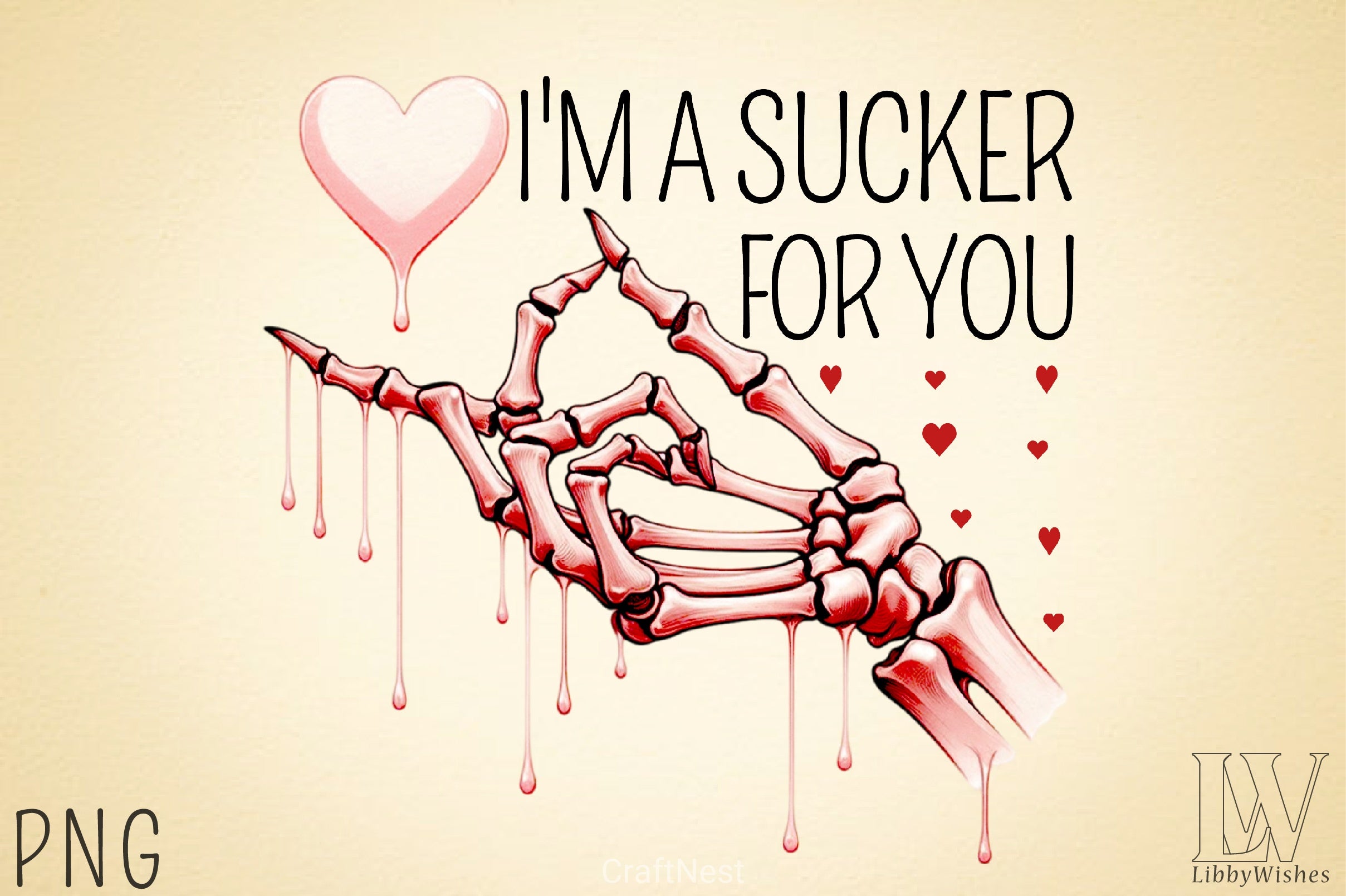 Skeleton Valentine's Day Clipart Bundle - CraftNest - Digital Crafting and Art