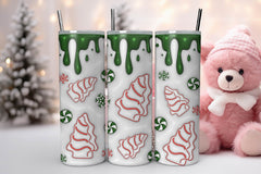 3D Inflated Christmas Tumbler Bundle 3 - CraftNest - Digital Crafting and Art