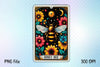 Honey Bee Tarot Card Clipart Bundle 10