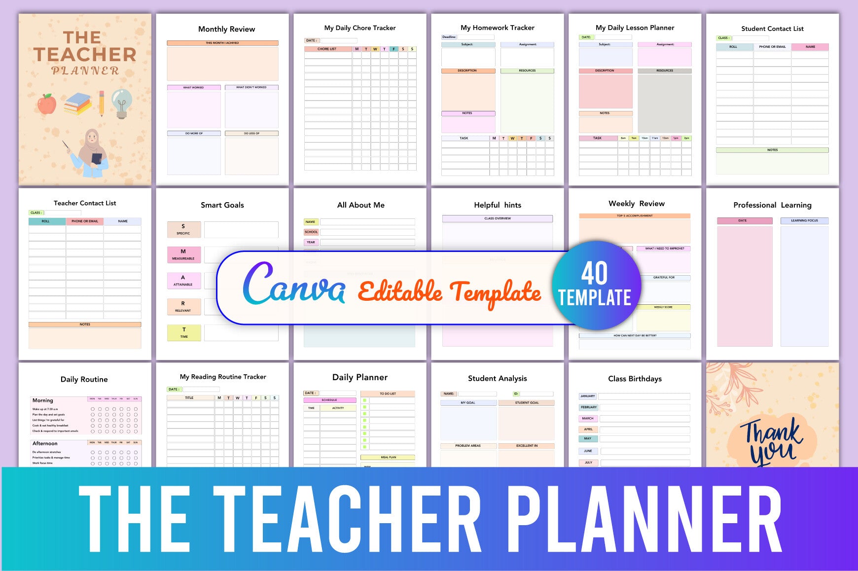 The Teacher Planner