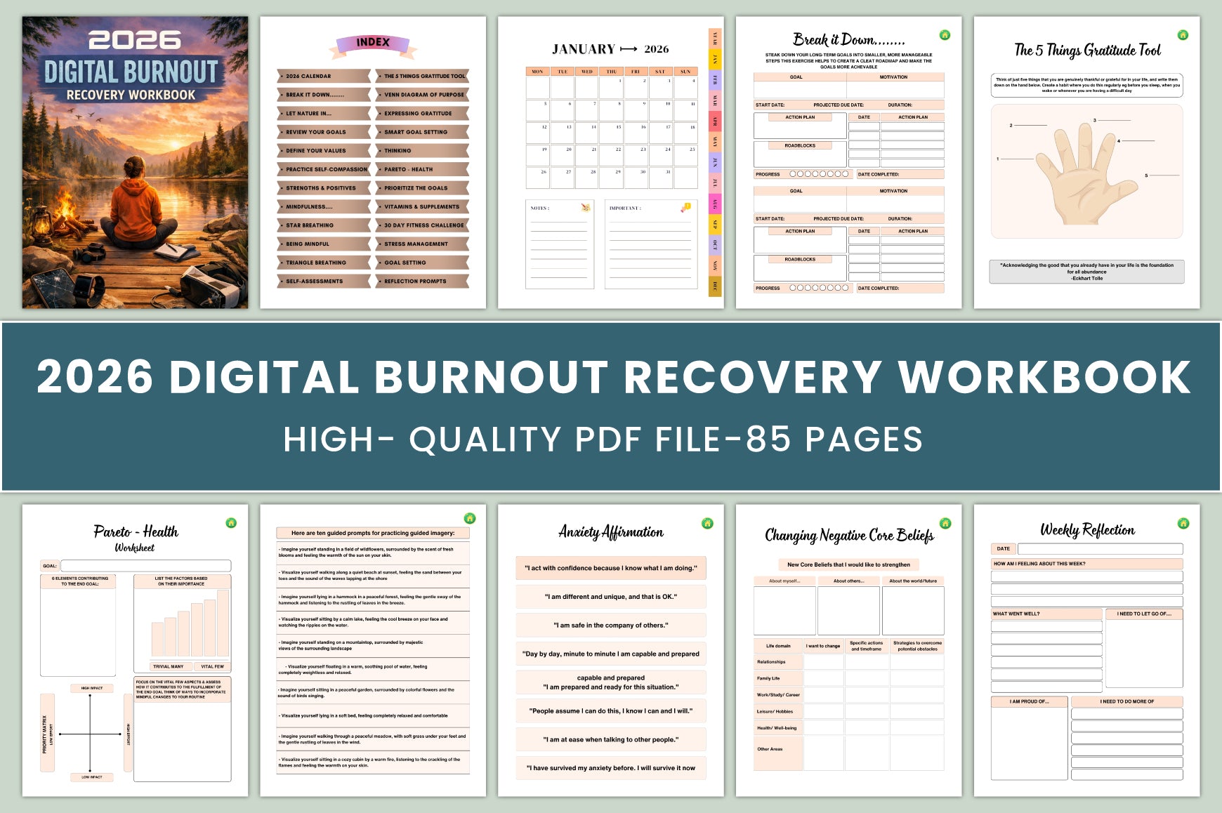 Burnout Recovery Workbook