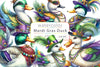 Mardi Gras Duck Clipart Bundle 3