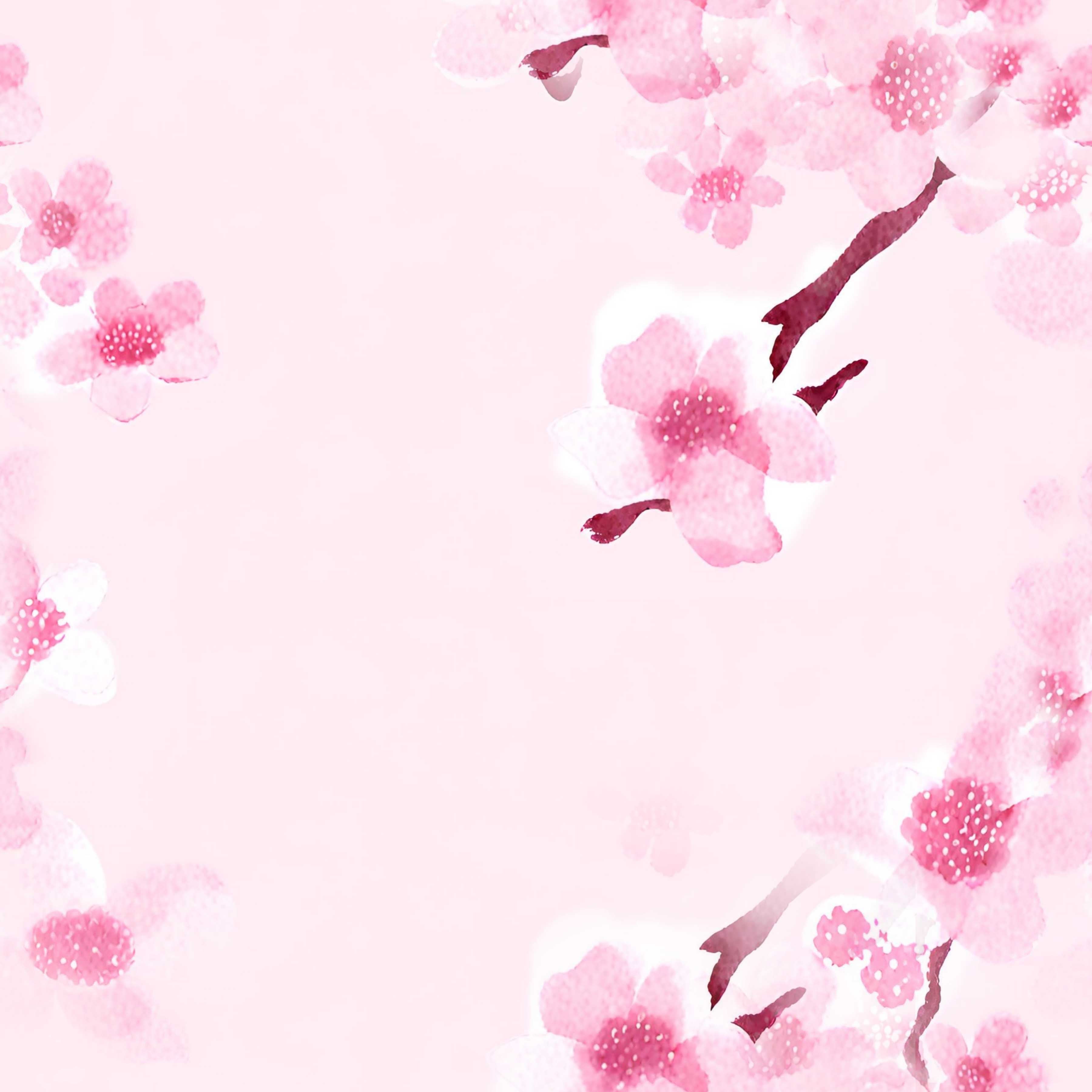 Sakura Blossom Seamless Digital Paper - CraftNest - Digital Crafting and Art
