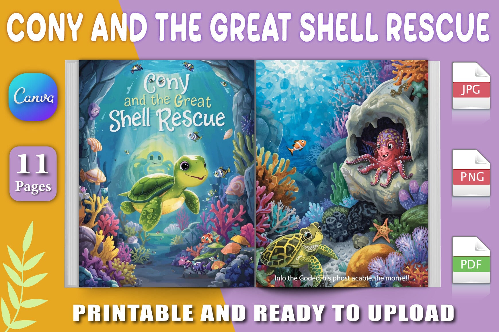 Cony and the Great Shell Rescue Book