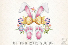 Easter Bunny Rabbit Clipart Bundle - CraftNest - Digital Crafting and Art