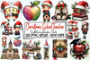 Christmas Teacher Clipart Bundle