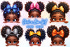 Peek A Boo Girl Clipart Bundle 2