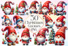 Christmas Gnome Clipart Bundle 9