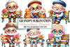 Grandpa Clipart Bundle