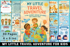 My Little Travel Adventure for Kids - CraftNest - Digital Crafting and Art