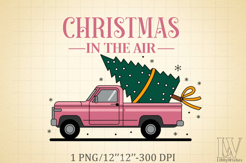Christmas Truck Clipart Bundle 10 - CraftNest - Digital Crafting and Art