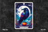Raven Bird Tarot Card Clipart Bundle 6