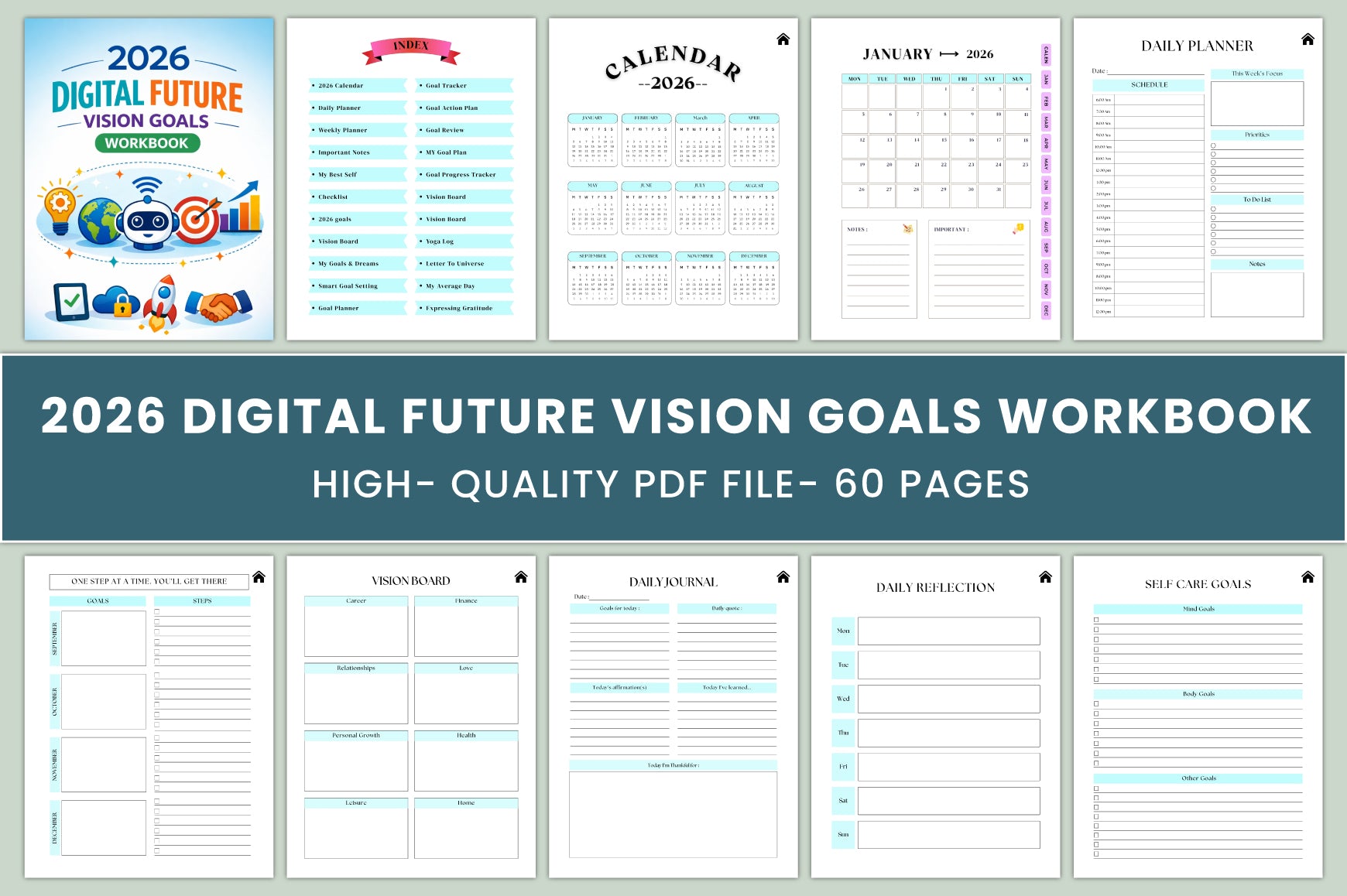 Future Vision Goals Workbook