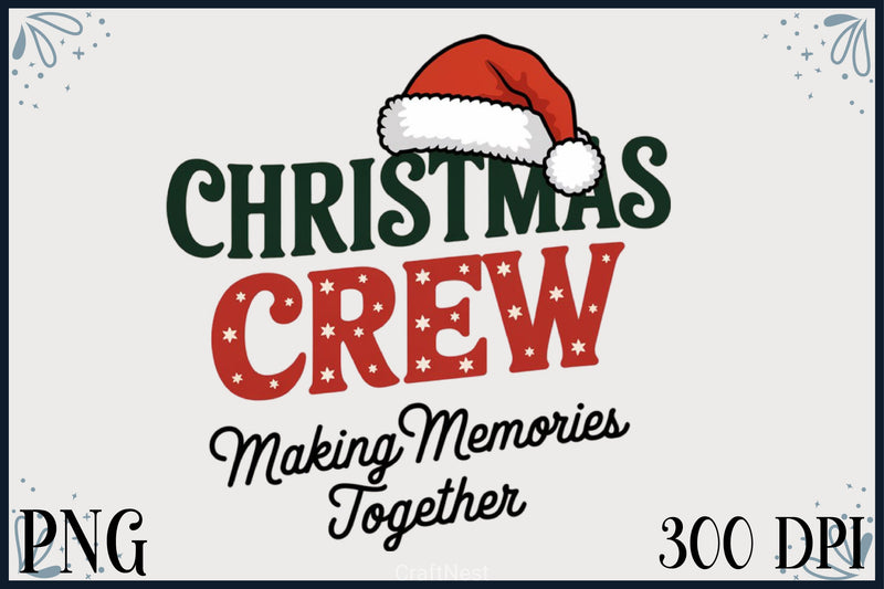 Christmas Crew Clipart Bundle 2 - CraftNest - Digital Crafting and Art