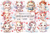 Cupid Valentines Day Clipart Bundle