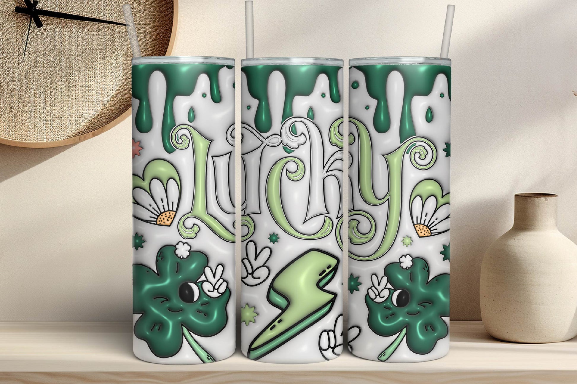3D St Patrick's Tumbler Bundle 2 - CraftNest - Digital Crafting and Art