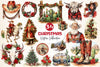 Western Christmas Clipart Bundle 2